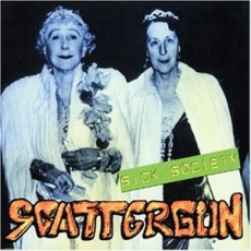 SCATTERGUN - Sick Society - LP, Multicoloured Marbled Vinyl