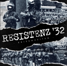 RESISTENZ 32 - Krisenzeiten - LP, Schwarz grün marmoriertes Vinyl