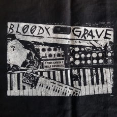 BEN BLOODY GRAVE - This Synth Kills Fascists - Backpatch