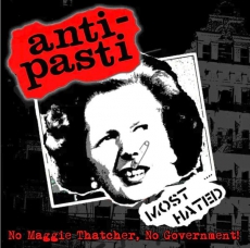 ANTI PASTI - No Maggie Thatcher, No Government - LP, Red / Black Smoke Vinyl