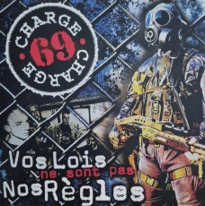 CHARGE 69 - Vos Lois Ne Sont Pas Nos Règles - LP, Transparant Blue Vinyl
