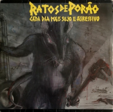 RATOS DE PORAO - Cada Dia Mais Sujo E Agressivo - LP