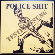 POLICE SHIT - Punker Herz - LP, Testpressung