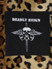 DEADLY REIGN - Logo, Skull