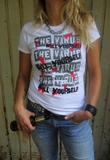 VIRUS, THE - Kill Yourself - Girlies T-Shirt