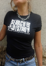 SEARCH AND DESTROY - Underground Attack - Girlies T-Shirt