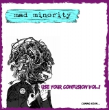 MAD MINORITY - Use your confusion Vol 1 - LP, Transparent Purple Vinyl