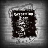 SCREAMING DEAD - Death Rides Out - Aufnäher s/w