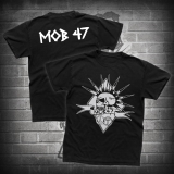 MOB 47 - Skull - T-Shirt, Double Print