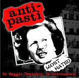 ANTI PASTI - No Maggie Thatcher, No Government - LP, Red / Black Smoke Vinyl