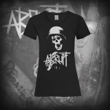 ABRUPT - Helmeted Skull - Lady Size Shirt