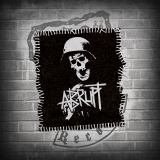 ABRUPT - Helmeted Skull - Aufnäher