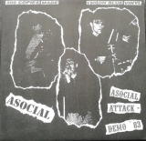ASOCIAL - Asocial Attack - Demo 83 - 7 EP