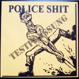 POLICE SHIT - Punker Herz - LP, Testpressung