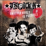 PESTPOCKEN - Another World Is Possible - LP, Red With White Black Splatters + MP3