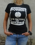 CRASS - FODDER! For Factory and Battlefield - Girlies T-Shirt