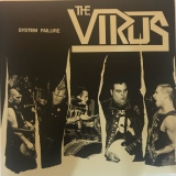 THE VIRUS - System Failure - LP, Green Brown Splatter Vinyl